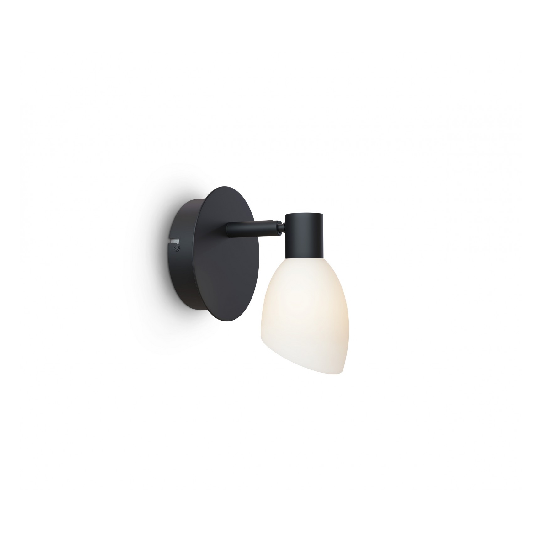 CUT VÄGGLAMPA (1) SVART
