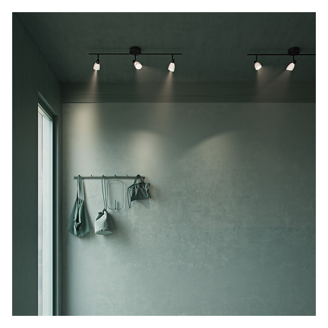 CUT SPOTLIGHTSKENA (3) SVART