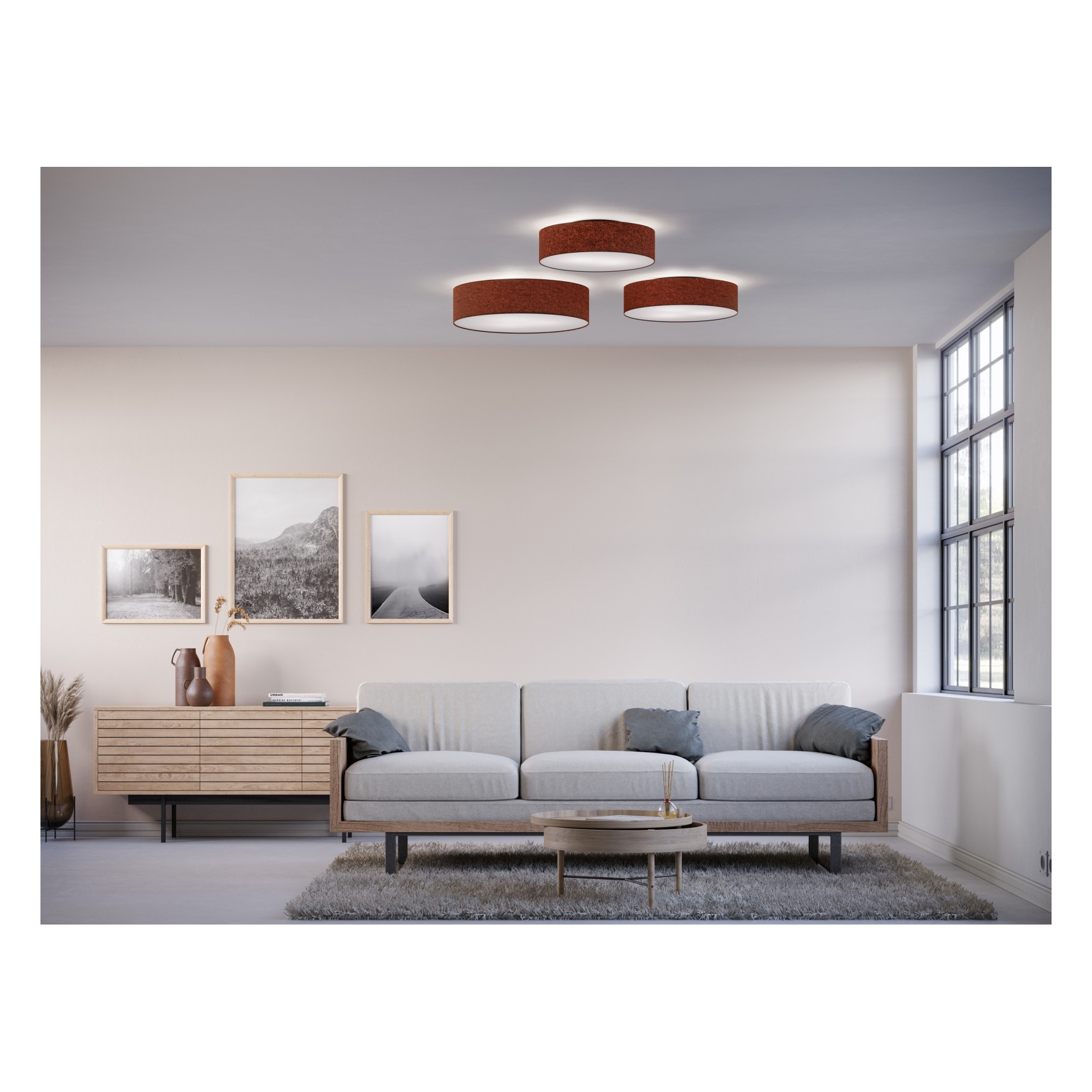 SOFT PLAFOND D500 ROSTRÖD ULL