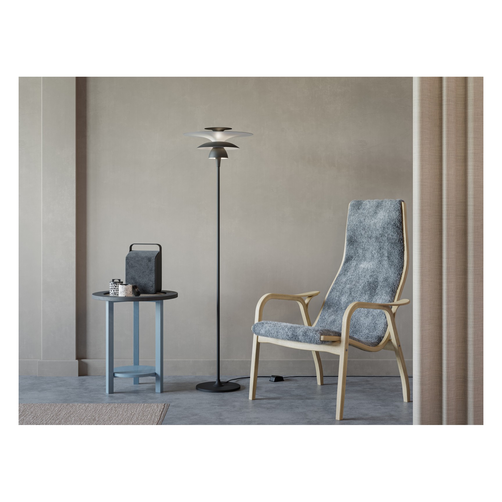 PICASSO GOLVLAMPA D380 OXID