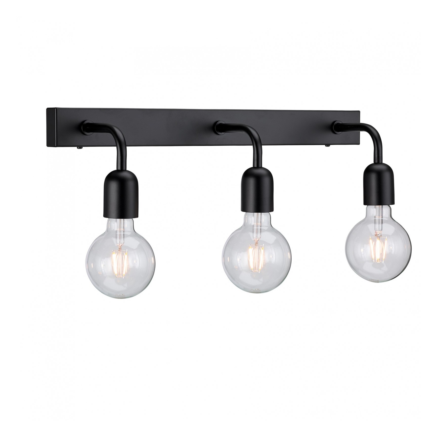 REGAL VÄGGLAMPA IP44 MATTSVART