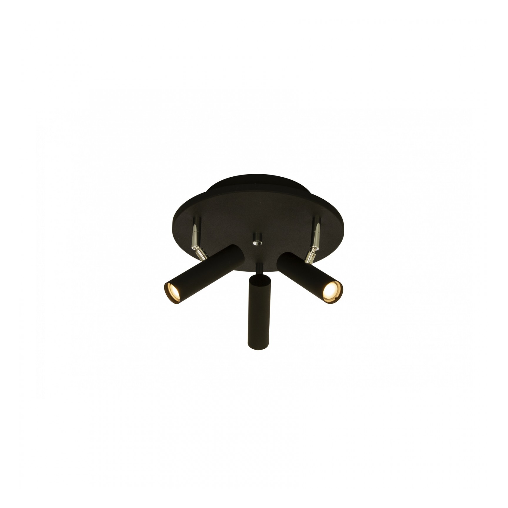 ARTIC PLAFOND 3-SPOT SVART/STÅL