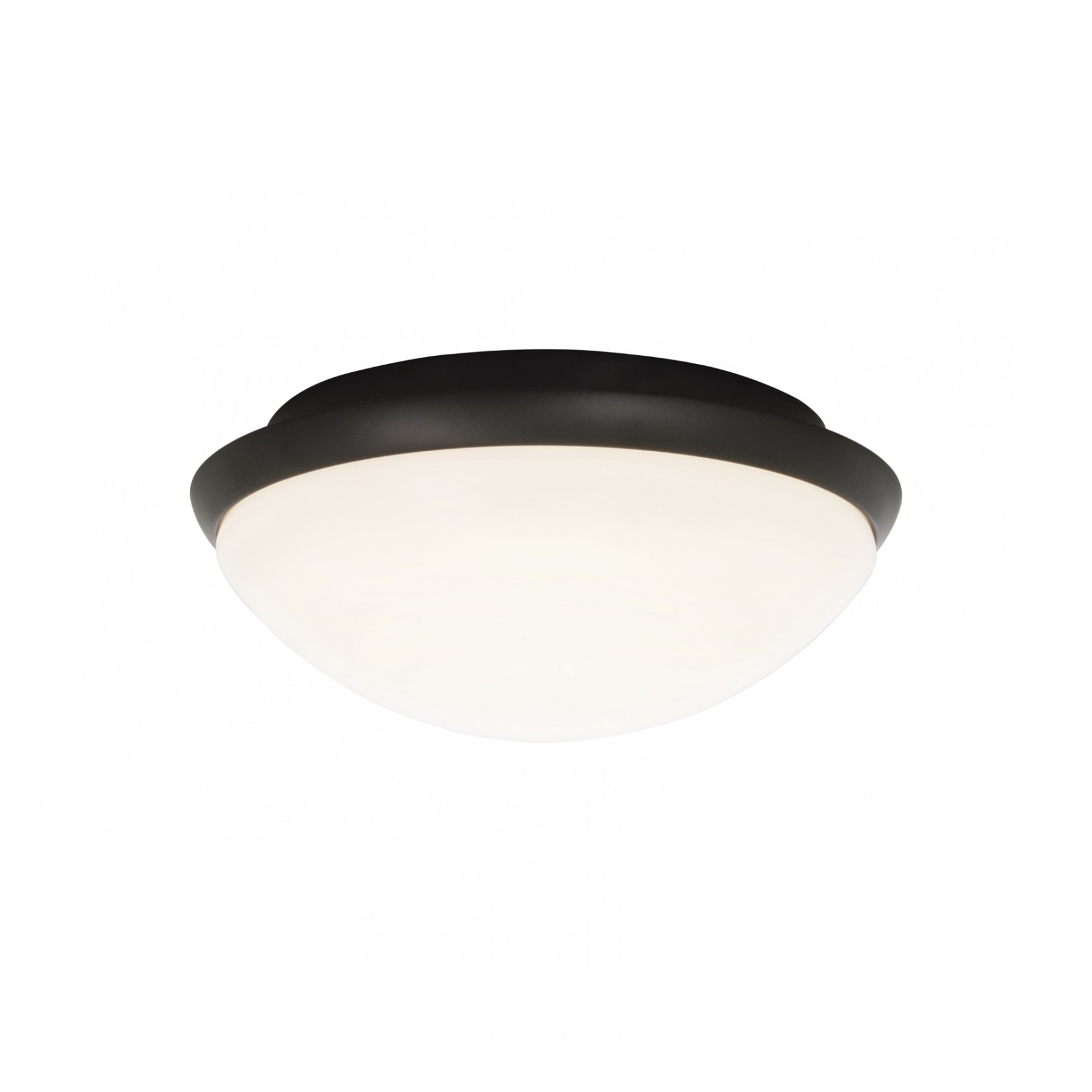 SIRACUSA IP44 SVART/OPALVIT