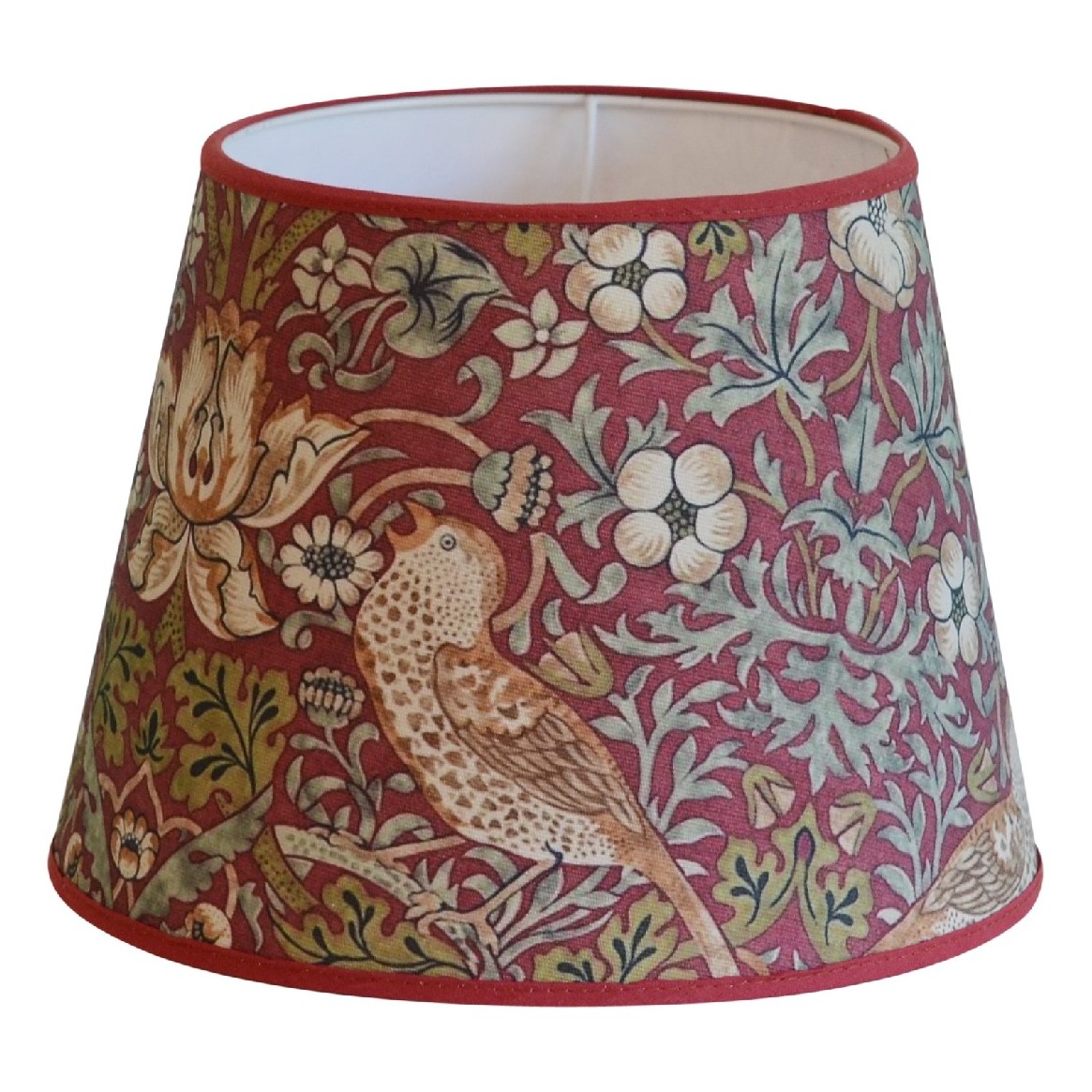 Nutcracker Lampskärm Vinröd