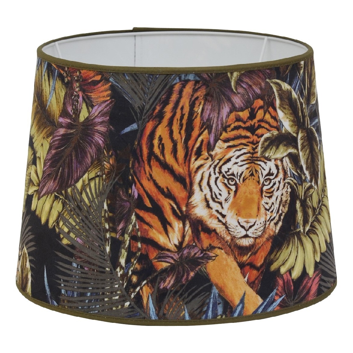 Bengal Tiger Lampskärm Blå