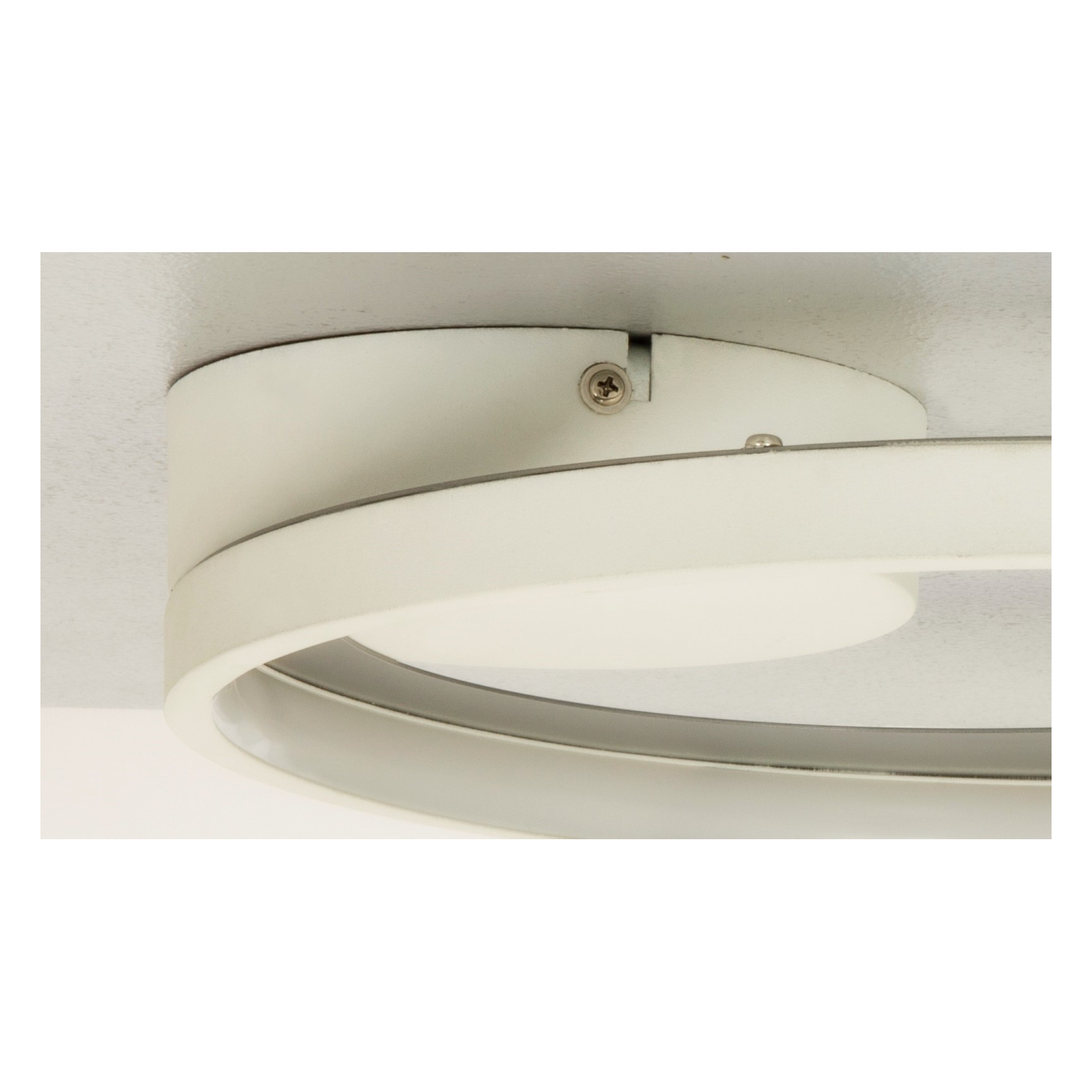 CARAT Plafond/Vägglampa Vit/Silver