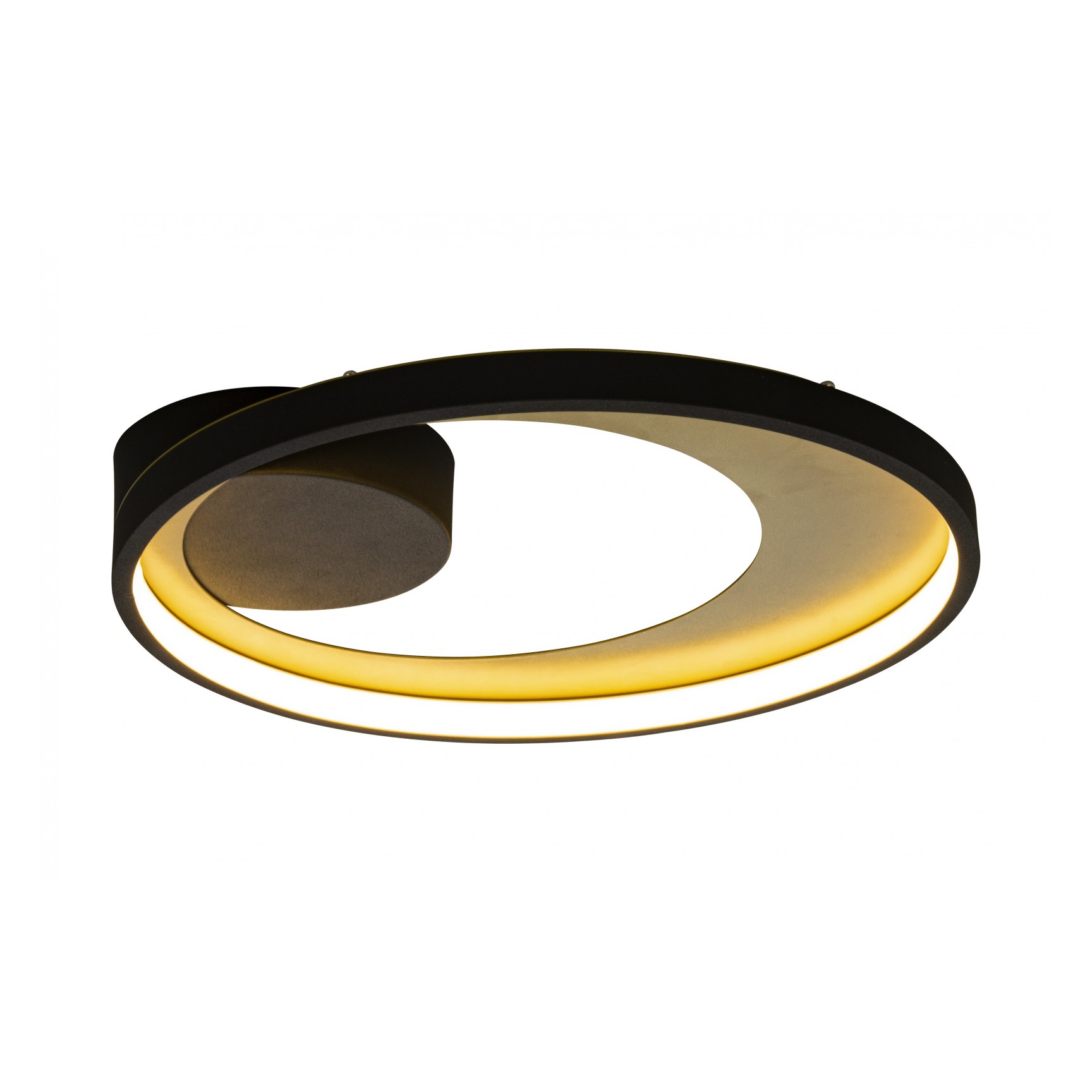 CARAT Plafond/Vägglampa Guld/Svart