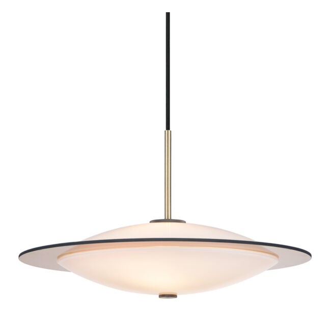 Orbit Pendel Ø40 Opal glas/Antik mässing