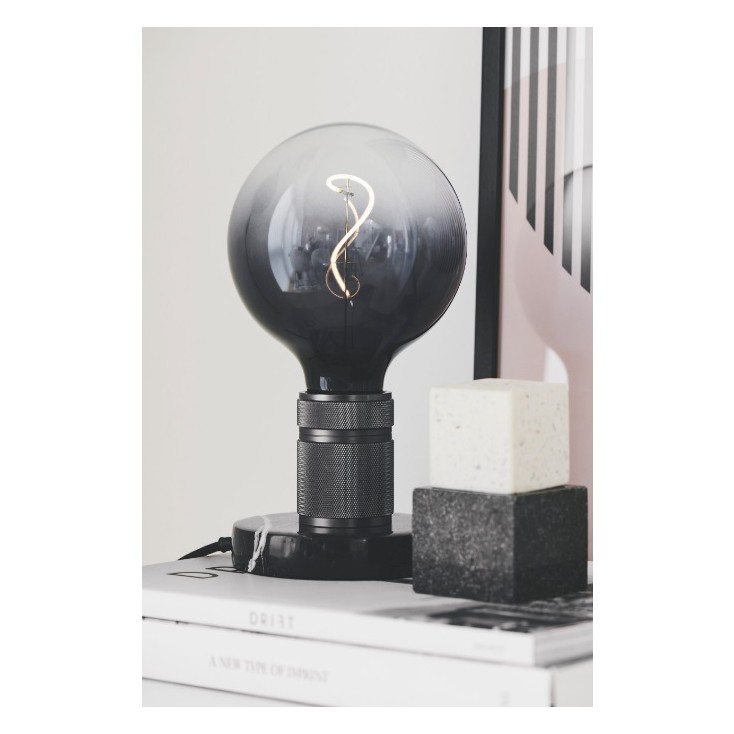 Halo Bordslampa Ø12 Gun black