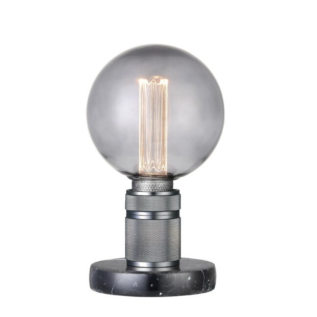 Halo Bordslampa Ø12 Gun black