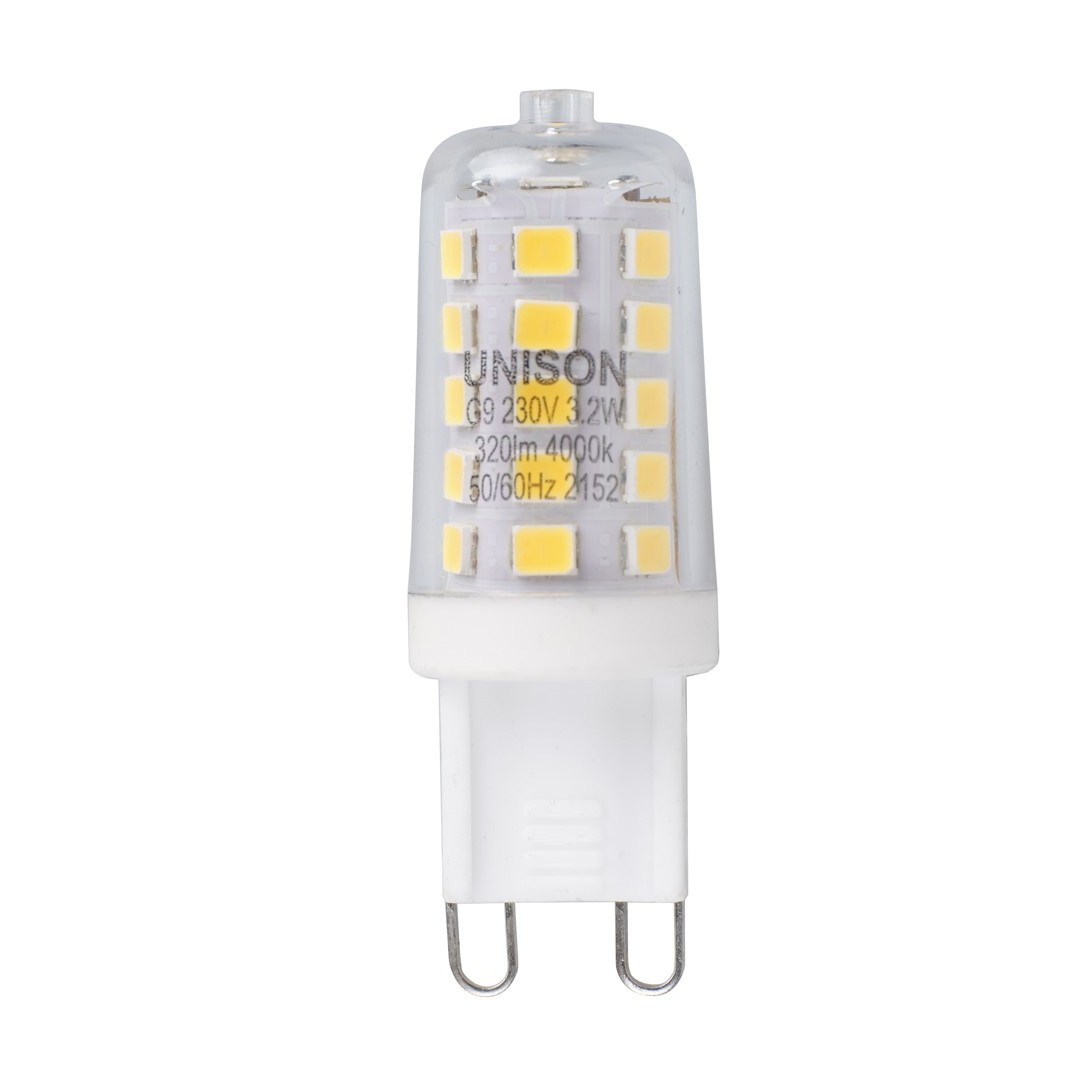 LED 3-steg Dimbar G9 3,5W 350Lm 4000K
