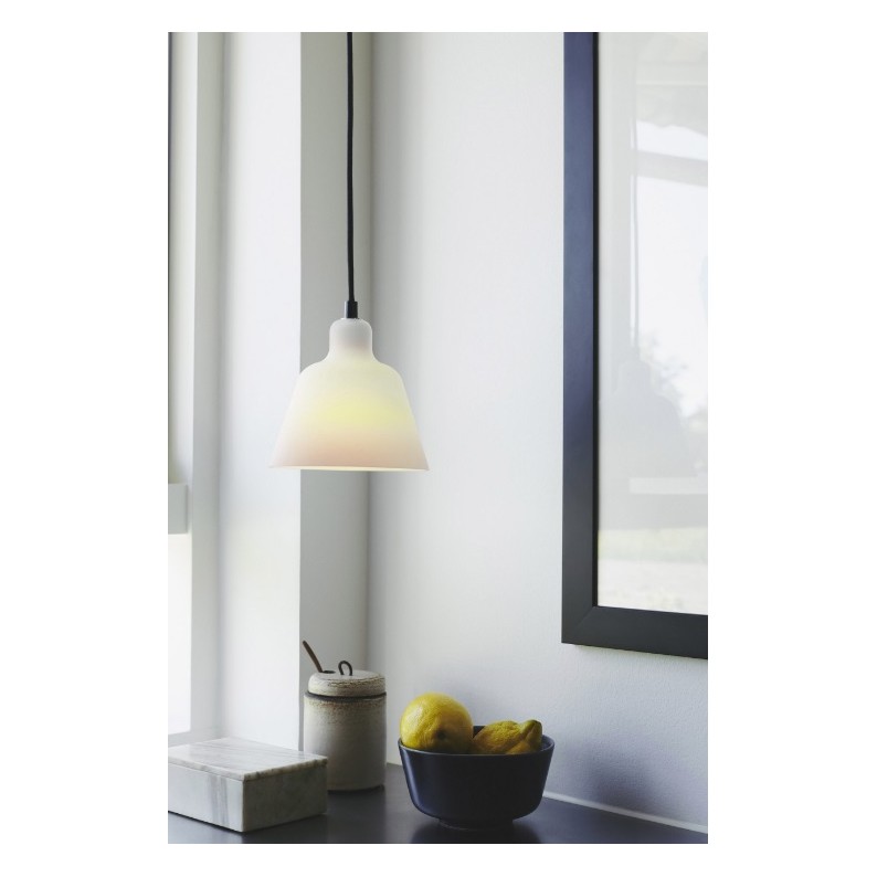 Carpenter Pendel Ø15 Opal glas