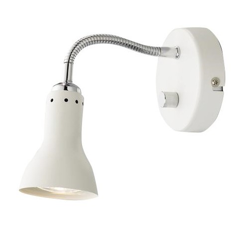 Mikado Vägglampa Ø7 Vit