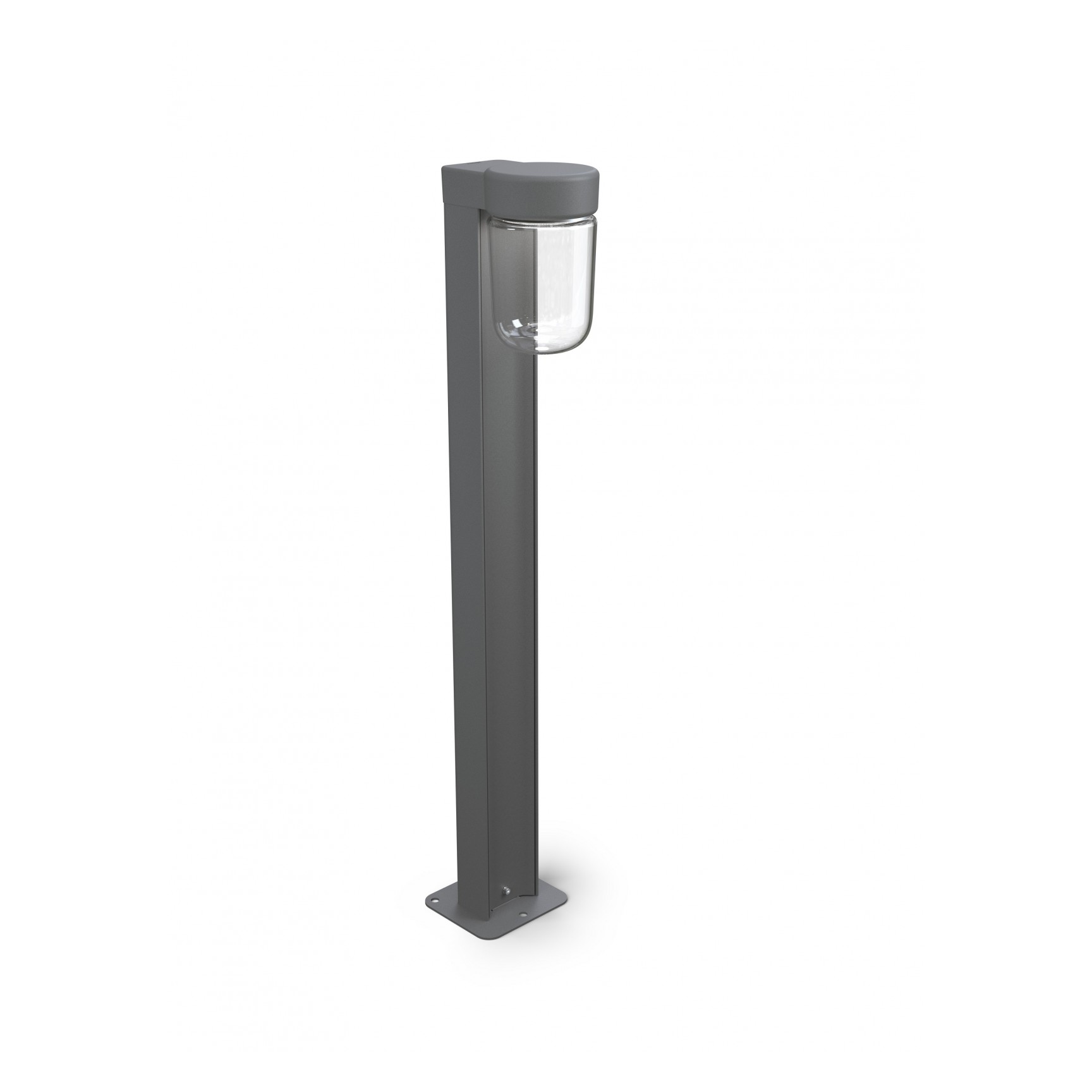 MOON POLLARE IP44 GRAFITSTRUKTUR