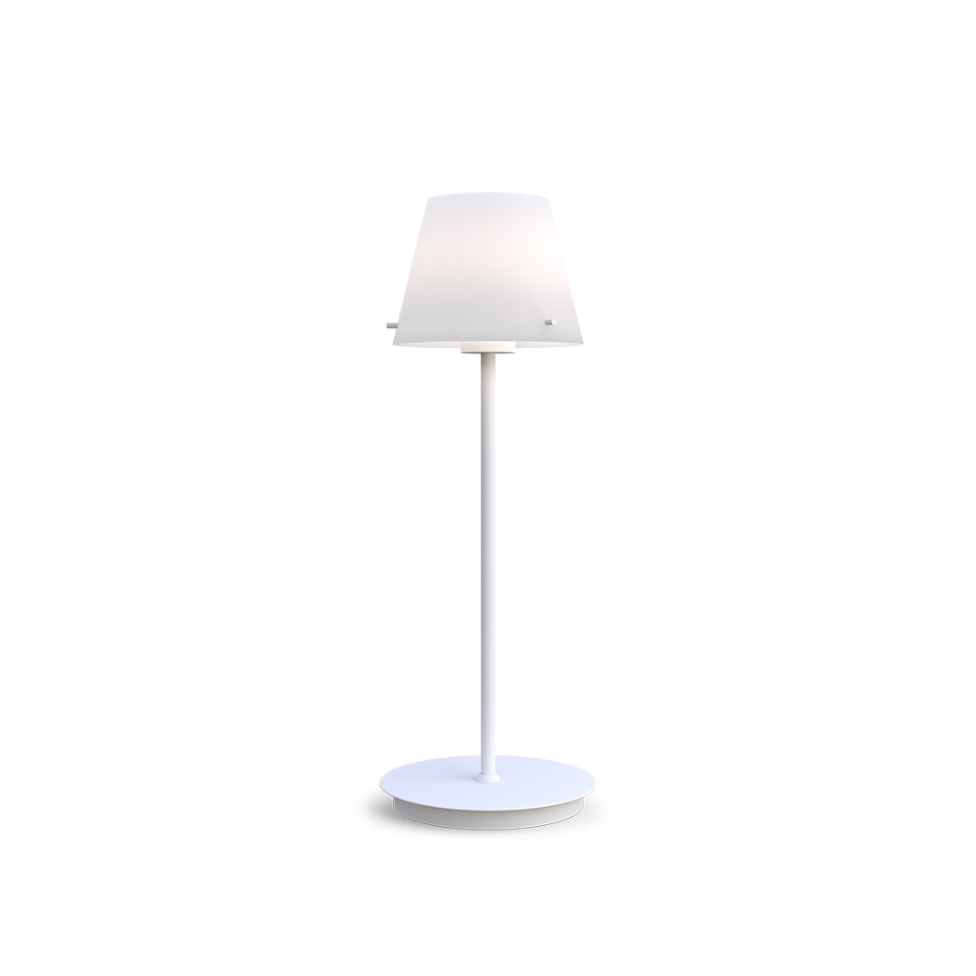 GIL BORDSLAMPA VIT