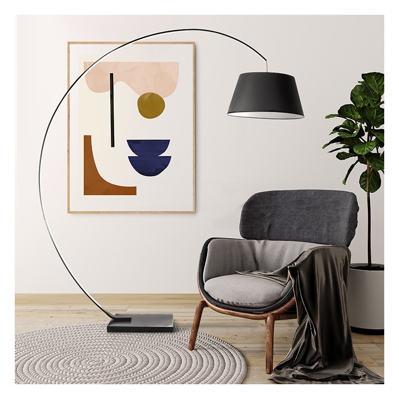ARCH Svart med svart kabel