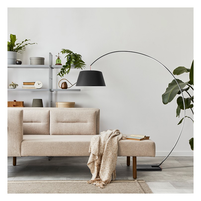 ARCH Svart med svart kabel