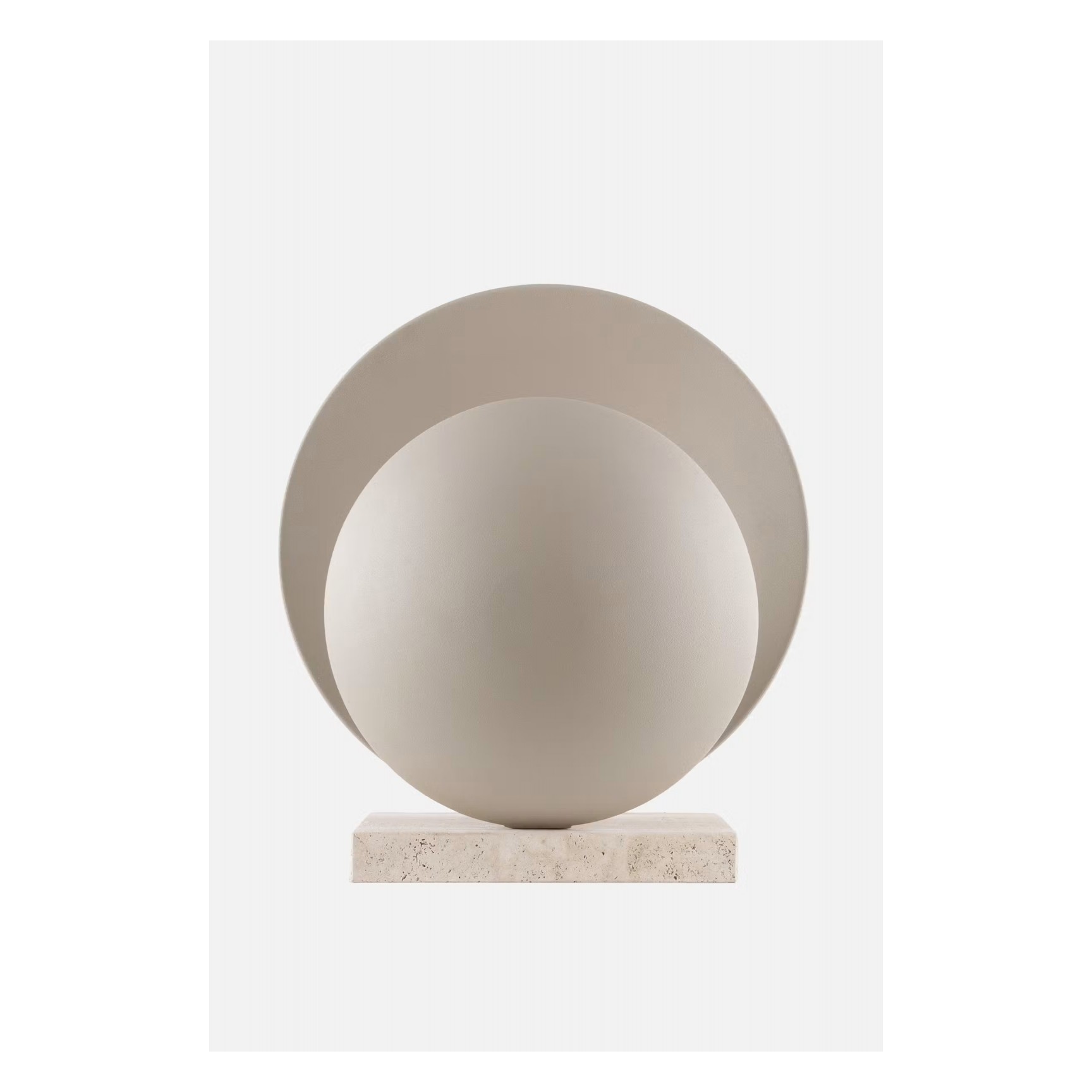 Orbit Bordslampa Beige/Traver