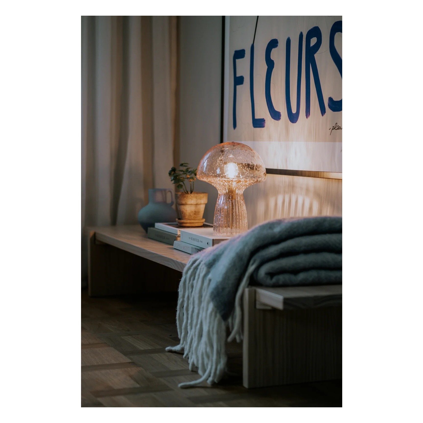 Fungo 22 Special Edition Bordslampa Rosa