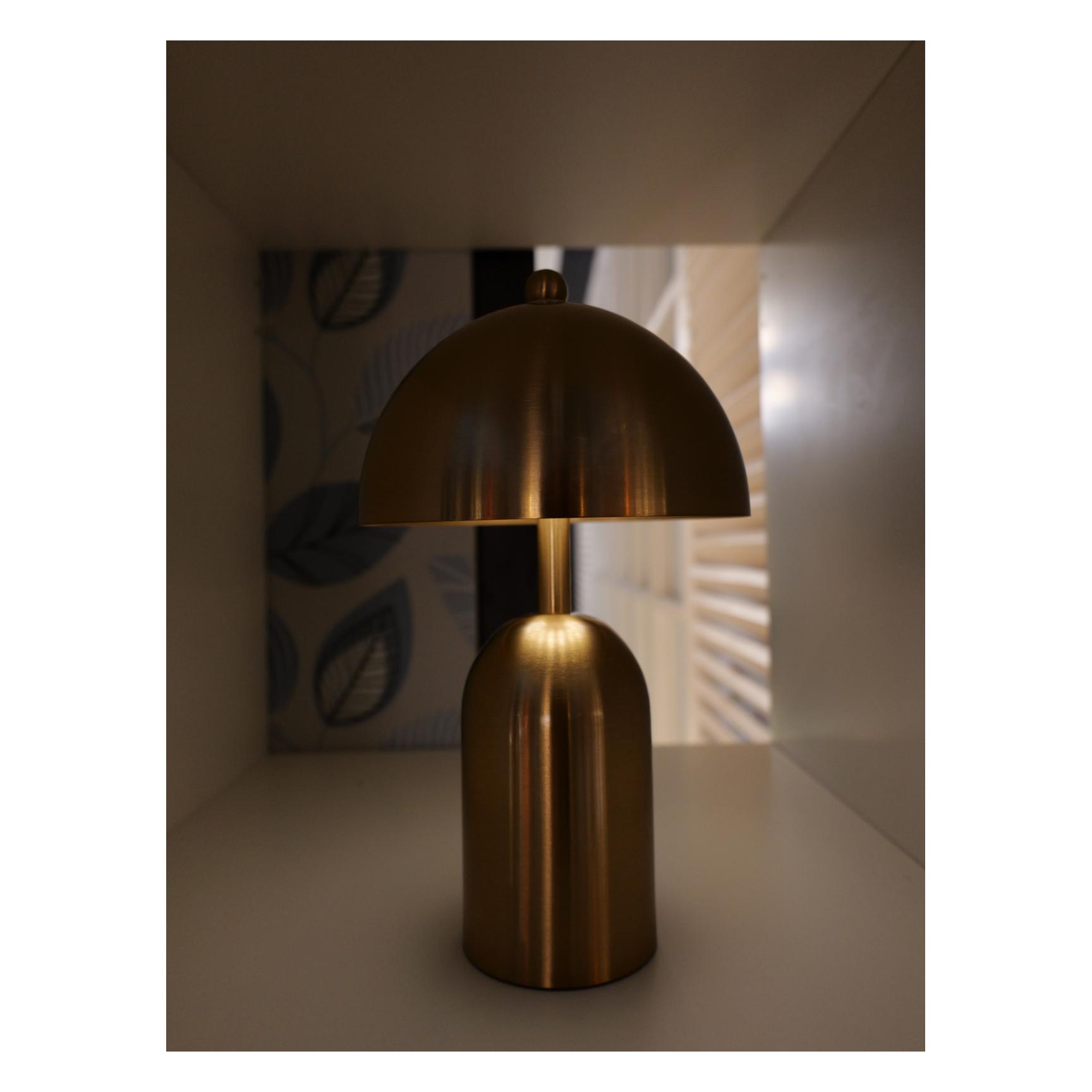 Bordslampa Guld Uppladdningsbar