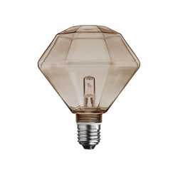 Halogen DIAMANT Rök 125mm E27/G9 18W Delbar gängad kupa Halogen DIAMANT Rök 125mm E27/G9 18W Delbar gängad kupa