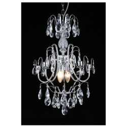 CHARLOTTE 5-arm Liten Krom CHARLOTTE 5-arm Liten Krom