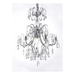 CHARLOTTE 6-arm Mellan Krom CHARLOTTE 6-arm Mellan Krom