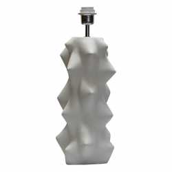 Zircon Lampfot White matted Zircon Lampfot White matted