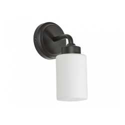 BODA IP44 SVART/VIT GLAS BODA IP44 SVART/VIT GLAS