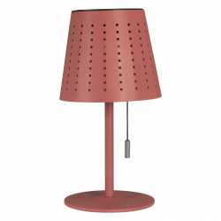 HALVAR UTOMHUSLAMPA Sol/USB Röd 30cm HALVAR UTOMHUSLAMPA Sol/USB Röd 30cm