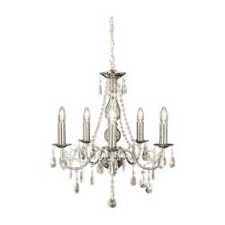 Chateau Takkrona 5-arm Krom/Klar Chateau Takkrona 5-arm Krom/Klar