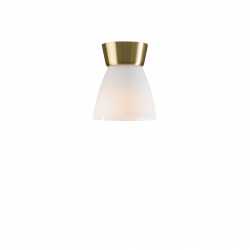 BIZZO PLAFOND IP21 MÄSSING/OPAL GLAS BIZZO PLAFOND IP21 MÄSSING/OPAL GLAS