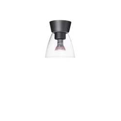 BIZZO PLAFOND IP21 OXIDGRÅ/KLAR GLAS BIZZO PLAFOND IP21 OXIDGRÅ/KLAR GLAS