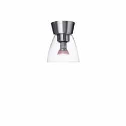 BIZZO PLAFOND IP21 ALUMINIUM/KLAR GLAS BIZZO PLAFOND IP21 ALUMINIUM/KLAR GLAS