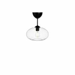 BULLO PLAFOND IP21 MATTSVART/KLAR GLAS BULLO PLAFOND IP21 MATTSVART/KLAR GLAS
