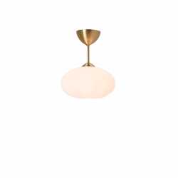 BULLO PLAFOND IP21 MÄSSING/OPAL GLAS BULLO PLAFOND IP21 MÄSSING/OPAL GLAS