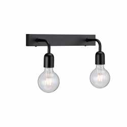 REGAL VÄGGLAMPA MATTSVART IP21 REGAL VÄGGLAMPA MATTSVART IP21