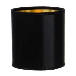 9156 TEXTILSKÄRM SVART/MÄSS. D150 H160 9156 TEXTILSKÄRM SVART/MÄSS. D150 H160