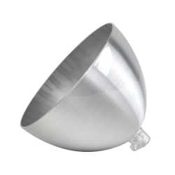 8918 TAKKOPP MED JORDKABEL ALUMINIUM D:115MM, H:90MM 8918 TAKKOPP MED JORDKABEL ALUMINIUM D:115MM, H:90MM