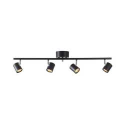 ALPHA PLAFOND 4-SPOT SVART ALPHA PLAFOND 4-SPOT SVART