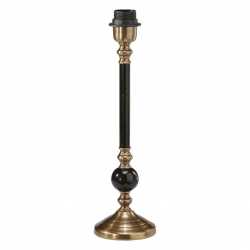 Abbey Lampfot Svart/Antikmässing 40cm Abbey Lampfot Svart/Antikmässing 40cm
