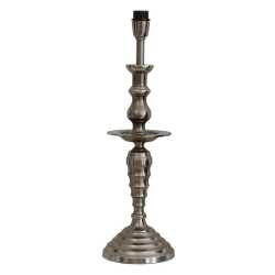 Lux Lampfot Antik Silver Lux Lampfot Antik Silver