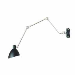 Echo Vägglampa Svart/Krom Echo Vägglampa Svart/Krom