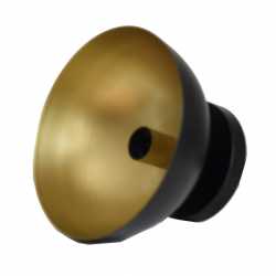 Dome Vägglampa Svart/Mässing Dome Vägglampa Svart/Mässing