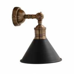 Paxton Vägglampa Antik svart Paxton Vägglampa Antik svart