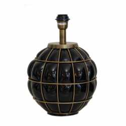 Grace Kelly Lampfot Svart glas/Mässing Grace Kelly Lampfot Svart glas/Mässing