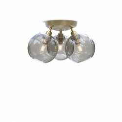 GLORIA PLAFOND D330 IP21 MÄSSING/RÖK GLAS GLORIA PLAFOND D330 IP21 MÄSSING/RÖK GLAS