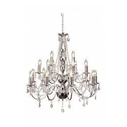 Chateau Takkrona 18-arm Krom/Klar Chateau Takkrona 18-arm Krom/Klar