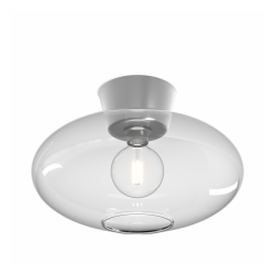 BULLO XL PLAFOND IP21 ALUMINIUM/KLAR GLAS BULLO XL PLAFOND IP21 ALUMINIUM/KLAR GLAS