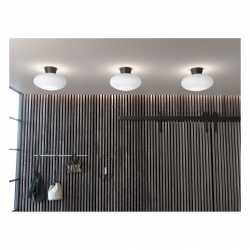 BULLO XL PLAFOND IP21 MATTSVART/OPAL GLAS BULLO XL PLAFOND IP21 MATTSVART/OPAL GLAS